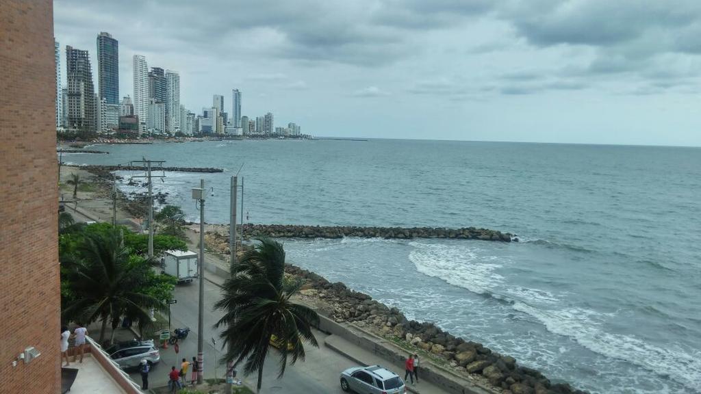Apto En Cartagena Ed Puerto Azul Vista Al Mar 아파트 외부 사진